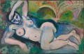 El recuerdo del desnudo azul de Biskra 1907 fauvismo abstracto Henri Matisse